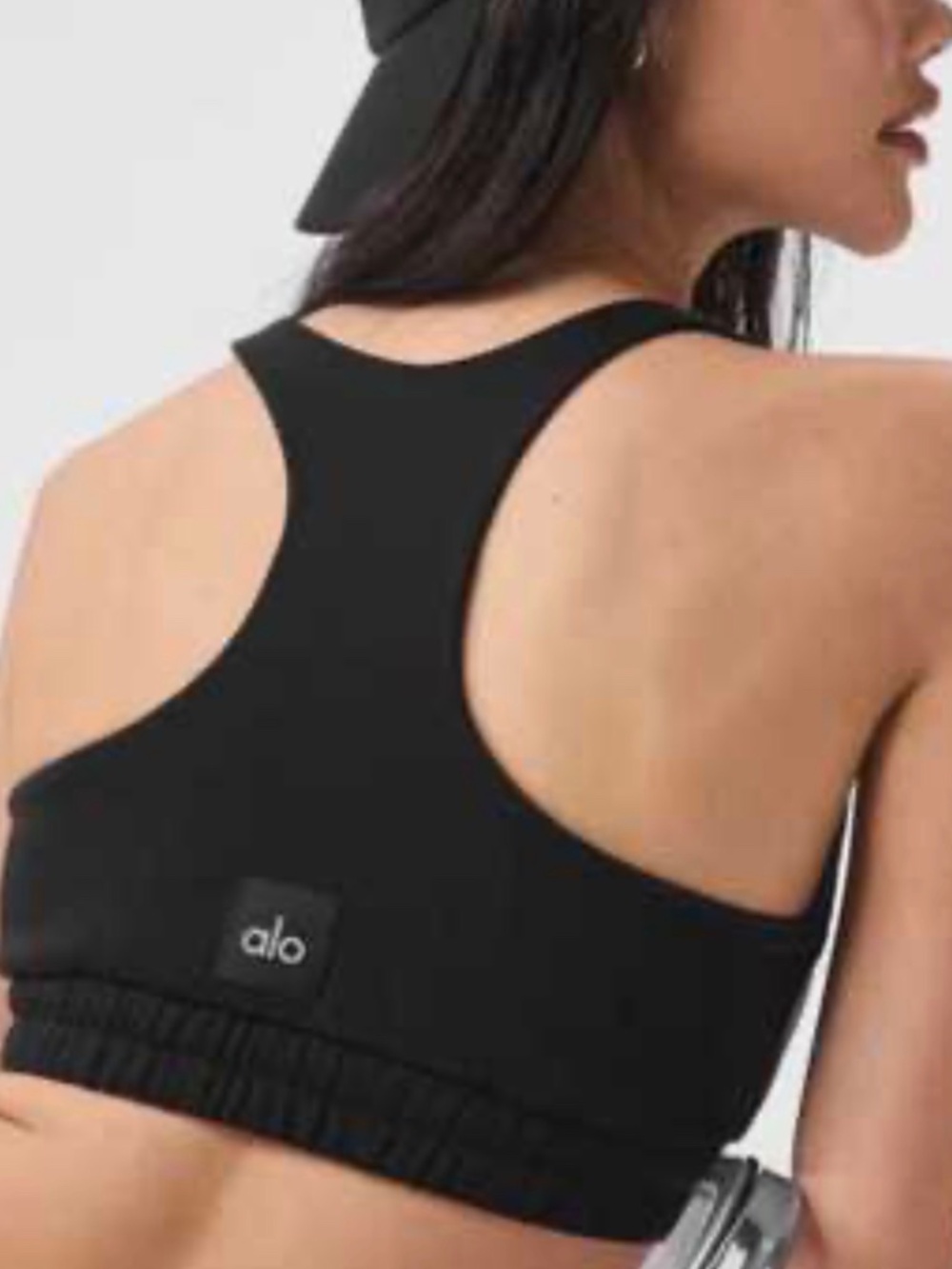 ALO Yoga Sweatshirt Bra - Size M